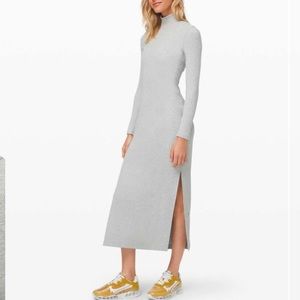 Lululemon Kitsilano Ribbed Turtleneck Dress